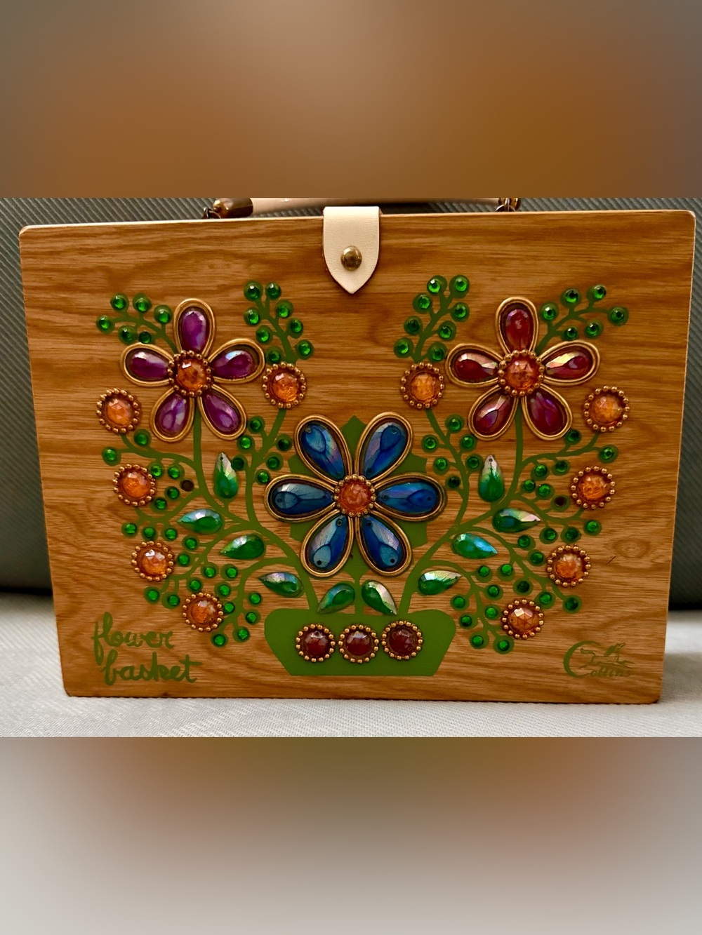 Enid Collins Box Purse